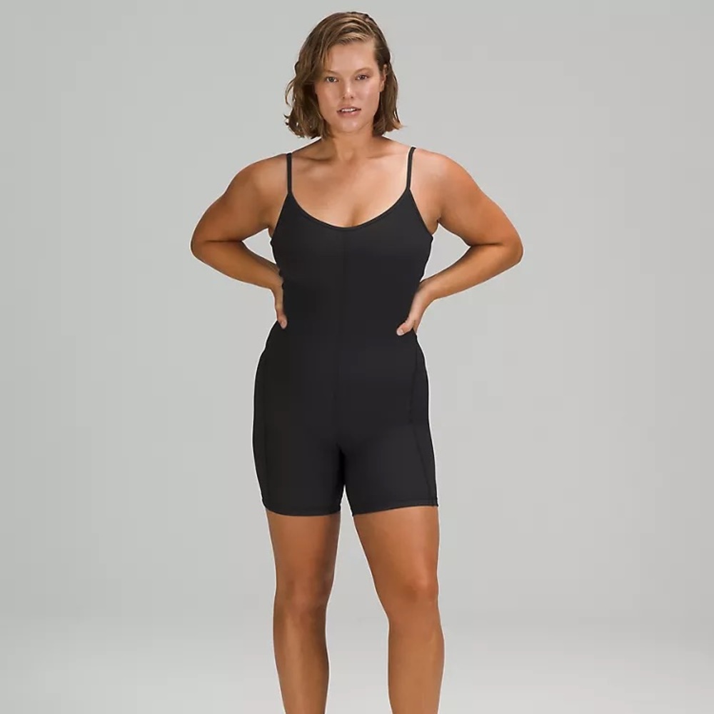 Ribbed contour yoga unitard